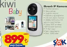 KİWİ BABY EKRANLI IP KAMERA BEBEK KAMERASI
